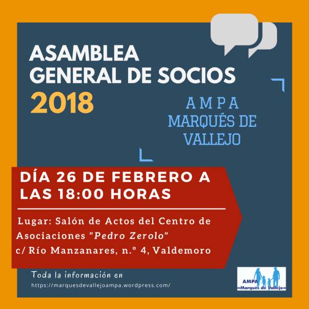 Asamblea AMPA 2018